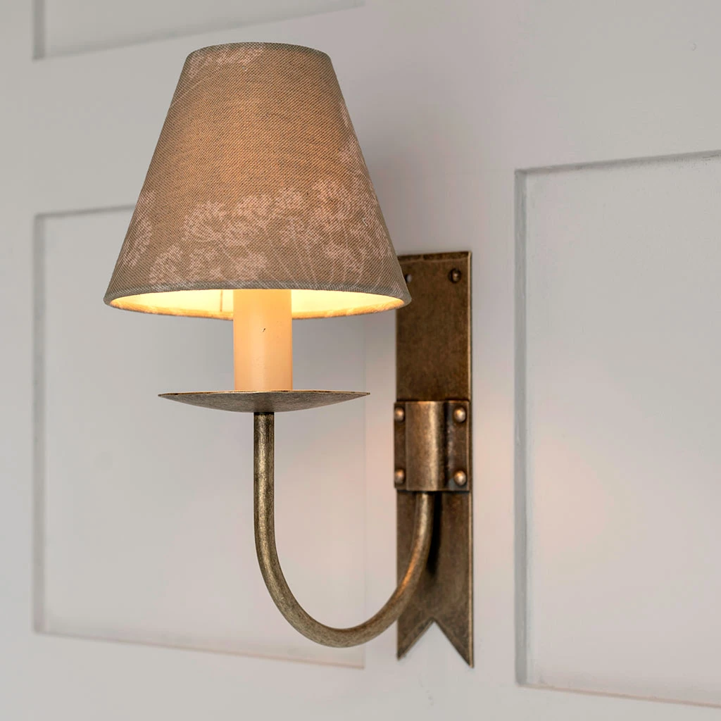 Candle Shade In Soft Green Cow Parsley 4 Candle Shade In Soft Green Cow Parsley - Image 2