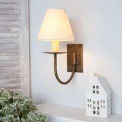 Candle Shade In Cream Waterford Linen -Curtains & Poles Sales 10CAN15WACR 12