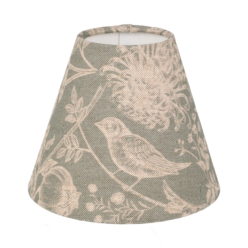 Candle Shade In Duck Egg Woodland 3 Candle Shade In Duck Egg Woodland