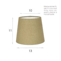 French Drum Candle Shade Sage Waterford Linen -Curtains & Poles Sales 10CANFD13WASA 13