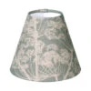 Candle Shade In Duck Egg Cow Parsley 1 Candle Shade In Duck Egg Cow Parsley -Curtains & Poles Sales 10can15CPDE 11