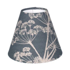 Candle Shade In Indigo Cow Parsley