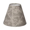 Candle Shade In Soft Grey Cow Parsley -Curtains & Poles Sales 10can15cpsg 11