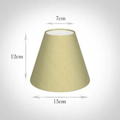 Candle Shade In Wheat Faux Silk 5 Candle Shade In Wheat Faux Silk -Curtains & Poles Sales 10can15fswh 13