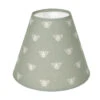 Candle Shade In Country Green Honey Bees 1 Candle Shade In Country Green Honey Bees -Curtains & Poles Sales 10can15hbcg 11