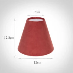 Candle Shade In Burnt Orange Hunstanton Velvet -Curtains & Poles Sales 10can15hubo 13