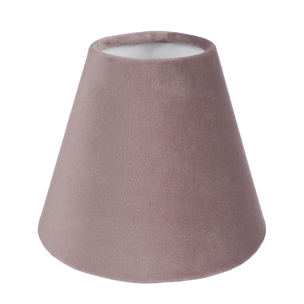 Candle Shade In Dusky Pink Hunstanton Velvet 3 Candle Shade In Dusky Pink Hunstanton Velvet