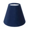 Candle Shade In Navy Blue Hunstanton Velvet -Curtains & Poles Sales 10can15hunb 11