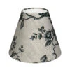 Candle Shade In Black Isabelle Linen -Curtains & Poles Sales 10can15isbl 11
