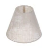 Candle Shade In Natural & White Lisette Linen With Clear Lining -Curtains & Poles Sales 10can15licl 11