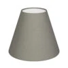 Candle Shade In Pewter Satin 1 Candle Shade In Pewter Satin -Curtains & Poles Sales 10can15sape 11