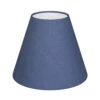 Candle Shade In Slate Blue Silk 2 Candle Shade In Slate Blue Silk -Curtains & Poles Sales 10can15sisb 11
