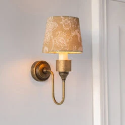 French Drum Candle Shade In Gold Cavendish -Curtains & Poles Sales 10canfd13cvgo 12