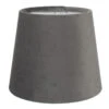 French Drum Candle Shade In Mole Hunstanton Velvet -Curtains & Poles Sales 10canfd13huml 11