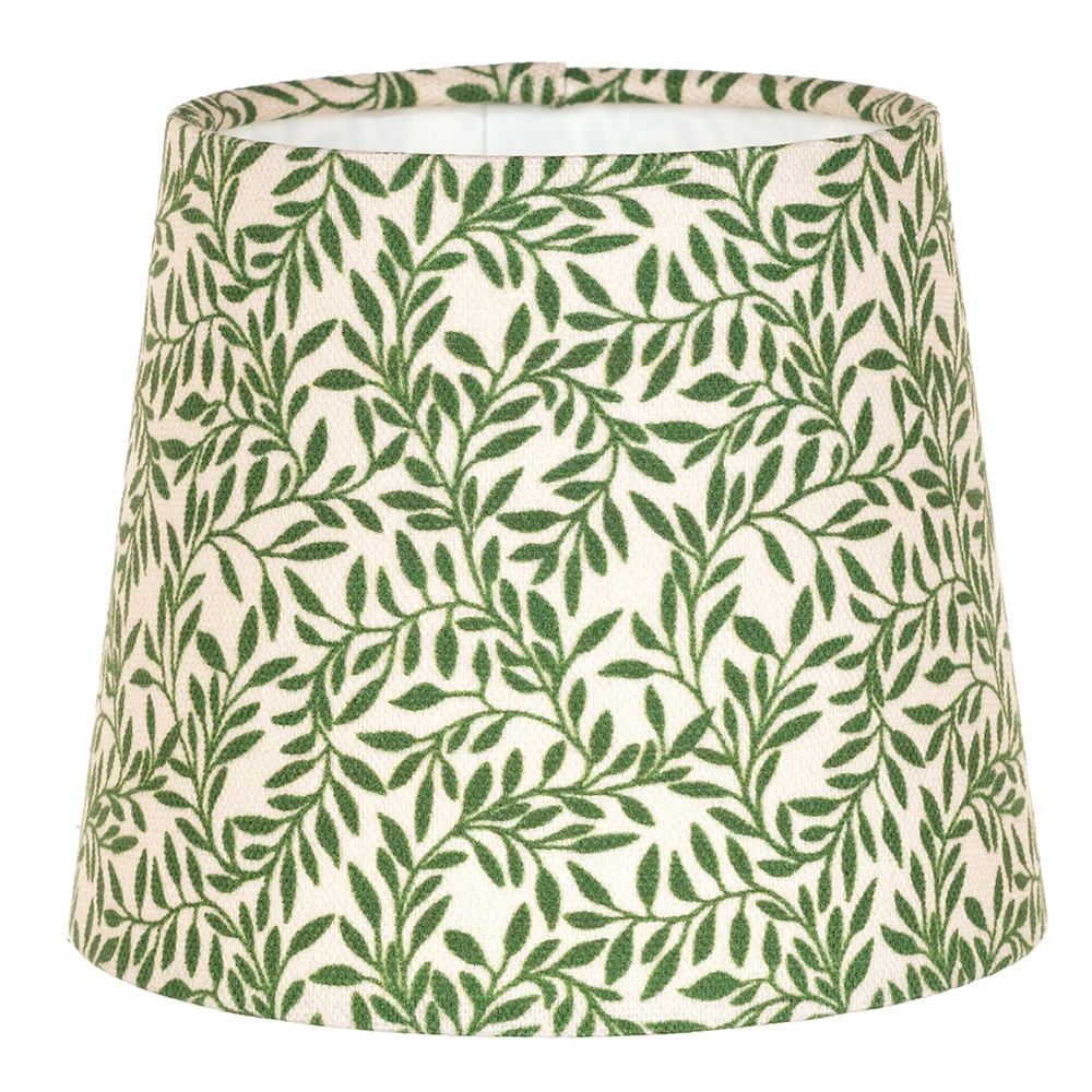 French Drum Candle Shade In Rich Green Spring Leaf 3 French Drum Candle Shade In Rich Green Spring Leaf