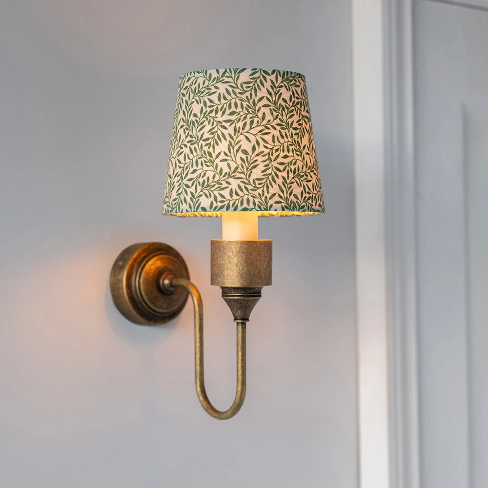 French Drum Candle Shade In Rich Green Spring Leaf 4 French Drum Candle Shade In Rich Green Spring Leaf - Image 2