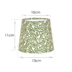 French Drum Candle Shade In Rich Green Spring Leaf 7 French Drum Candle Shade In Rich Green Spring Leaf -Curtains & Poles Sales 10canfd13slrg 13