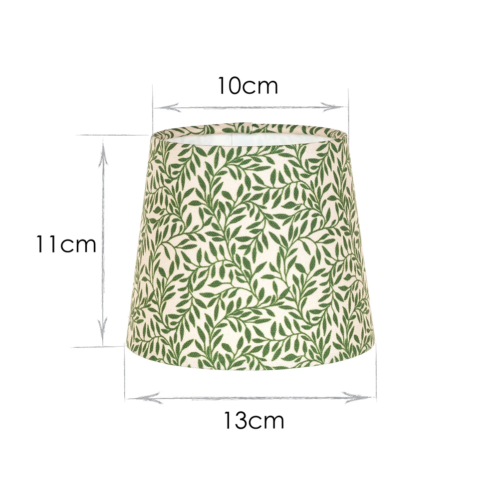 French Drum Candle Shade In Rich Green Spring Leaf 5 French Drum Candle Shade In Rich Green Spring Leaf - Image 3