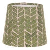 French Drum Candle Shade In Rich Green Watercolour Leaf -Curtains & Poles Sales 10canfd13wlrg 11
