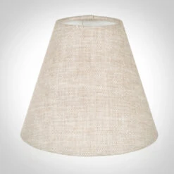 15cm Empire Shade In Natural Isabelle Linen