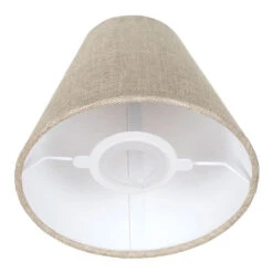 15cm Empire Shade In Natural Isabelle Linen -Curtains & Poles Sales 10e15isna 20