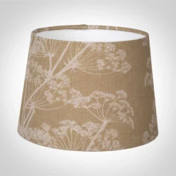20cm Medium French Drum In Soft Gold Cow Parsley