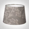 20cm Medium French Drum In Soft Grey Cow Parsley 2 20cm Medium French Drum In Soft Grey Cow Parsley -Curtains & Poles Sales 10fdm20cpsg 11