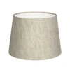 20cm Medium French Drum Shade In Natural Isabelle Linen -Curtains & Poles Sales 10fdm20isna 11