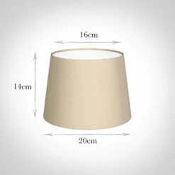 20cm Medium French Drum Shade In Royal Oyster Silk -Curtains & Poles Sales 10fdm20siro 13