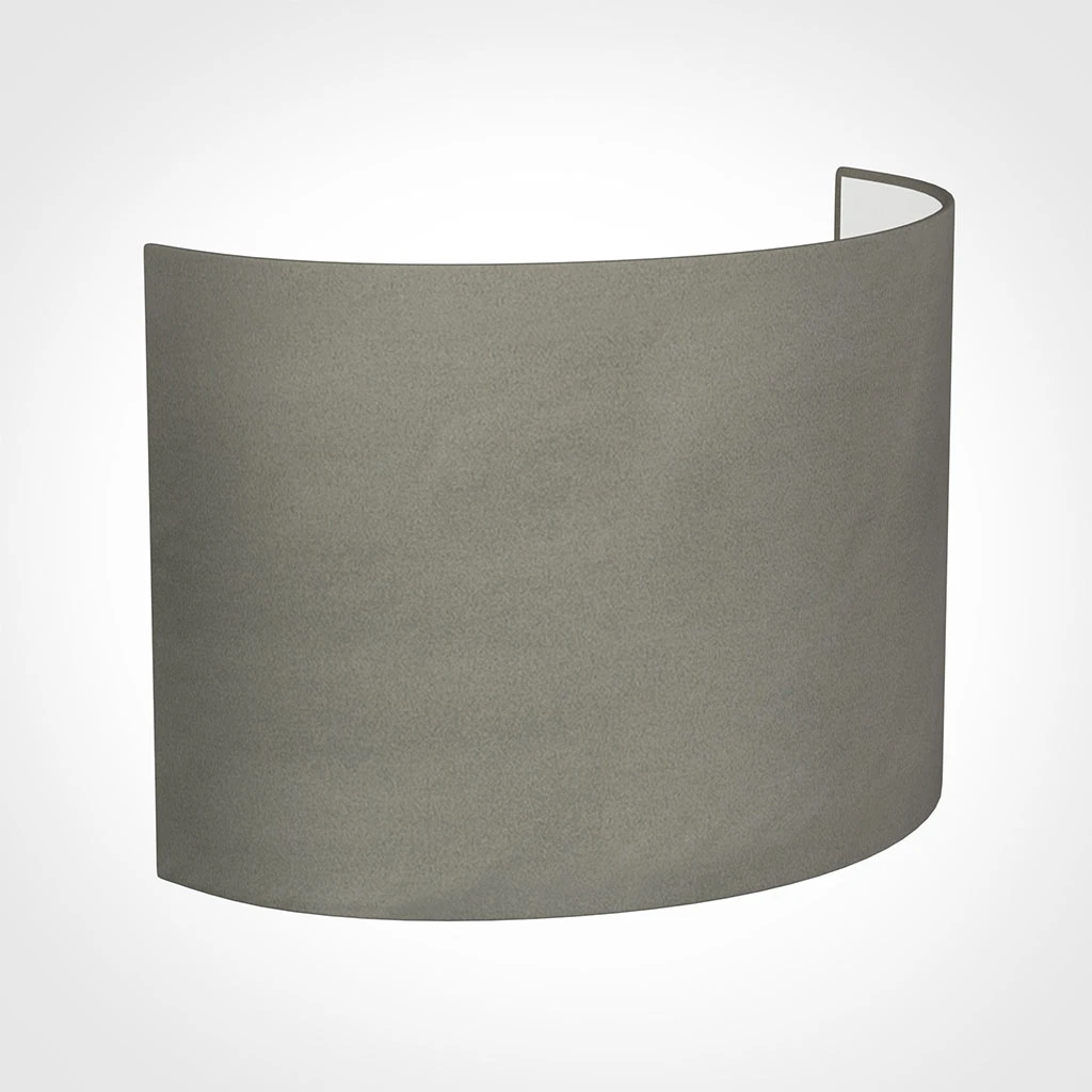 28cm Carlyle Half Shade In Pewter Satin 3 28cm Carlyle Half Shade In Pewter Satin