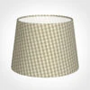 20cm Medium French Drum Shade In Natural Longford Gingham 1 20cm Medium French Drum Shade In Natural Longford Gingham -Curtains & Poles Sales 20fdm20lgna 11