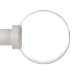 25mm Glass Finial In Clay