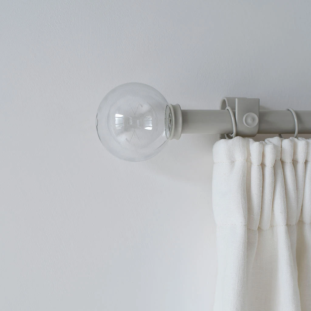 25mm Glass Finial In Clay 4 25mm Glass Finial In Clay - Image 2