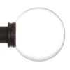 25mm Glass Finial In Matt Black 2 25mm Glass Finial In Matt Black -Curtains & Poles Sales 452mb 11