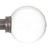 25mm Glass Finial In Polished -Curtains & Poles Sales 452po 11