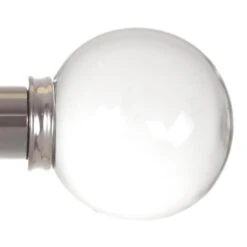 38mm Glass Finial In Mercury