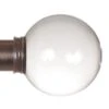 38mm Glass Finial In Polished -Curtains & Poles Sales 453po 1