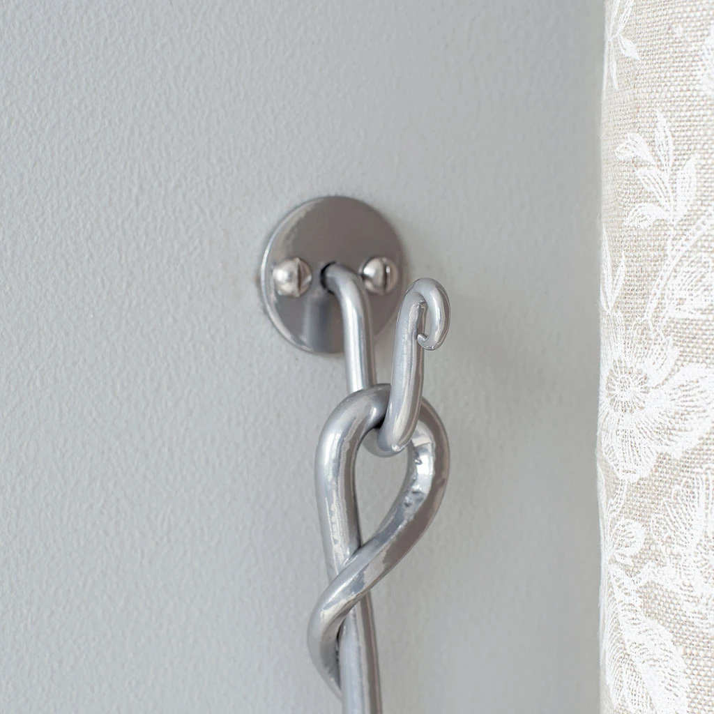 Hatton Holdback Hook In Mercury 4 Hatton Holdback Hook In Mercury - Image 2