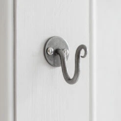Hatton Holdback Hook In Polished -Curtains & Poles Sales 5009po 12