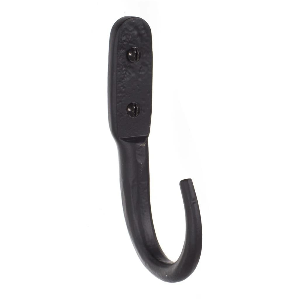 13cm Barn Wall Hook In Matt Black 3 13cm Barn Wall Hook In Matt Black