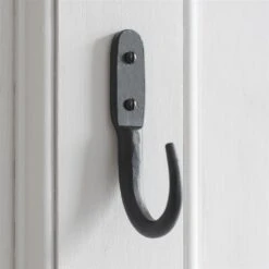 13cm Barn Wall Hook In Matt Black 7 13cm Barn Wall Hook In Matt Black -Curtains & Poles Sales 527mb 2