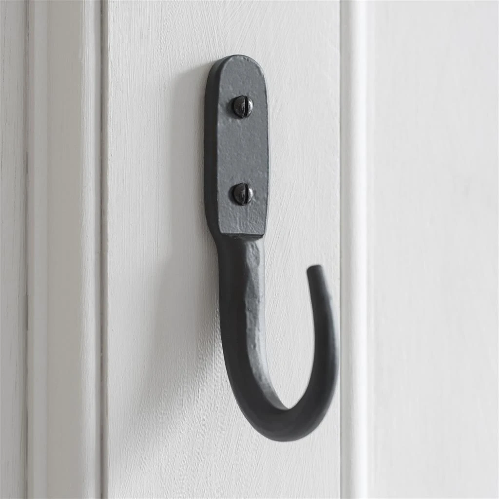 13cm Barn Wall Hook In Matt Black 5 13cm Barn Wall Hook In Matt Black - Image 3