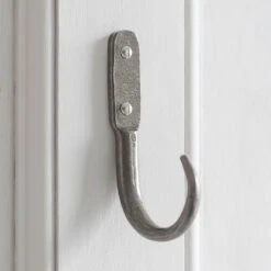 13cm Barn Wall Hook In Polished -Curtains & Poles Sales 527po 20