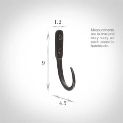 9cm Barn Wall Hook In Beeswax -Curtains & Poles Sales 530bw 2