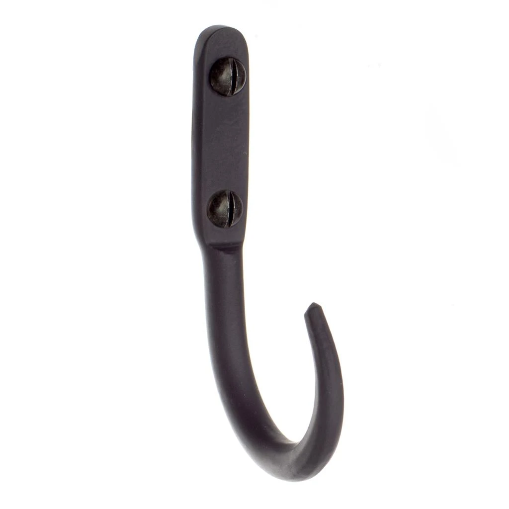 9cm Barn Wall Hook In Matt Black 4 9cm Barn Wall Hook In Matt Black - Image 2