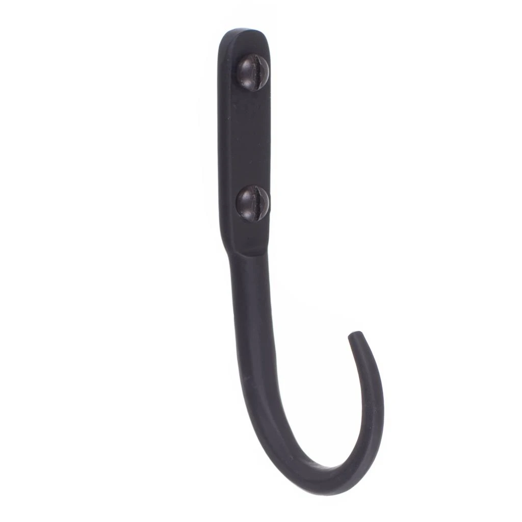 9cm Barn Wall Hook In Matt Black 3 9cm Barn Wall Hook In Matt Black