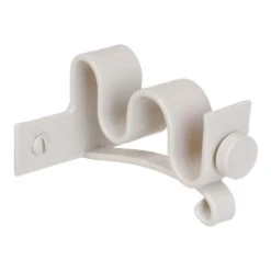 12/12mm Double Pole Centre Bracket In Clay