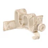 12/12mm Double Pole Centre Bracket In Old Ivory -Curtains & Poles Sales 6001oi 11