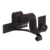 20/12mm Double Pole Centre Bracket In Matt Black -Curtains & Poles Sales 6002mb 11