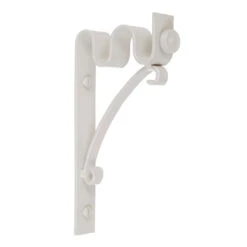 12/12mm Double Pole Standard Bracket In Clay